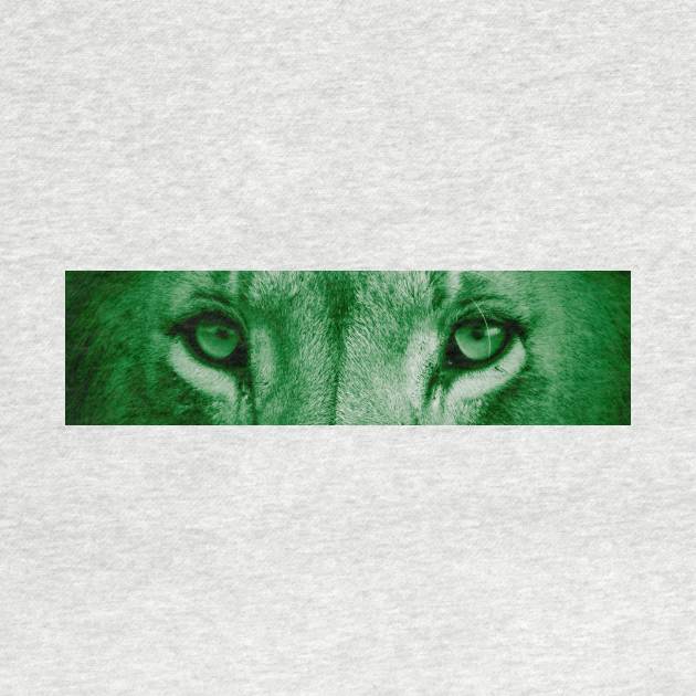 Lion eyes (Green) by BellaTilly